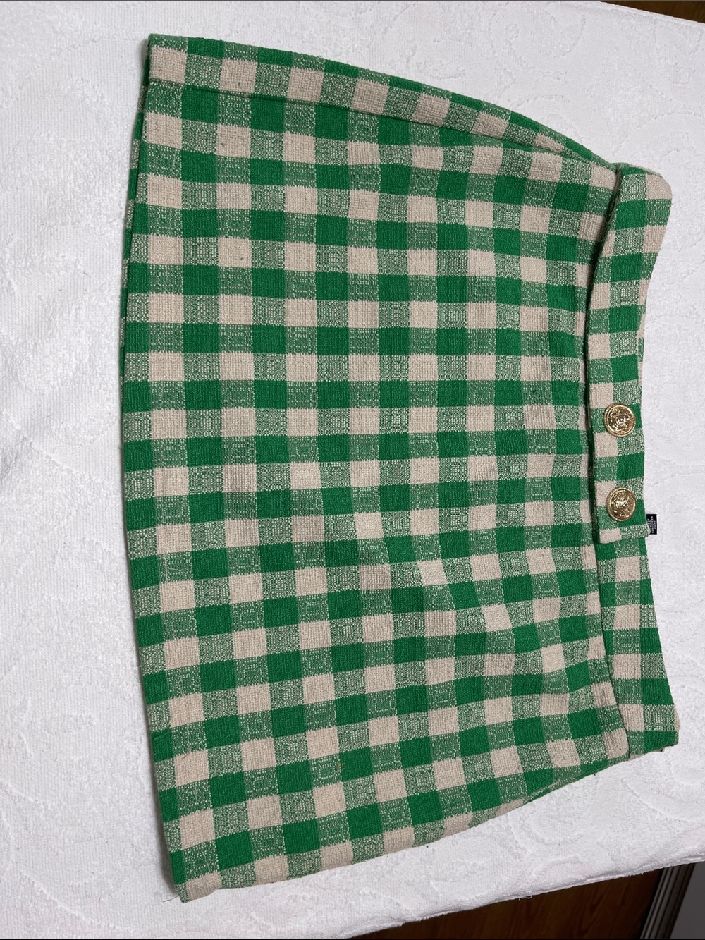 Veto Moda Bree Tweed Mini Skirt - Sz 8